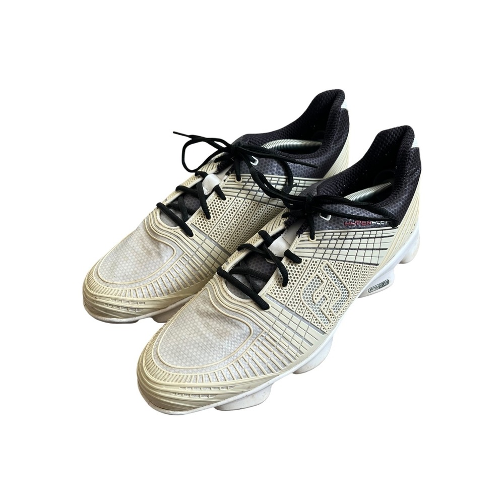 FootJoy HyperFlex 2.0 Mens Golf Shoes White Black Spiked 51067 Size 12 M